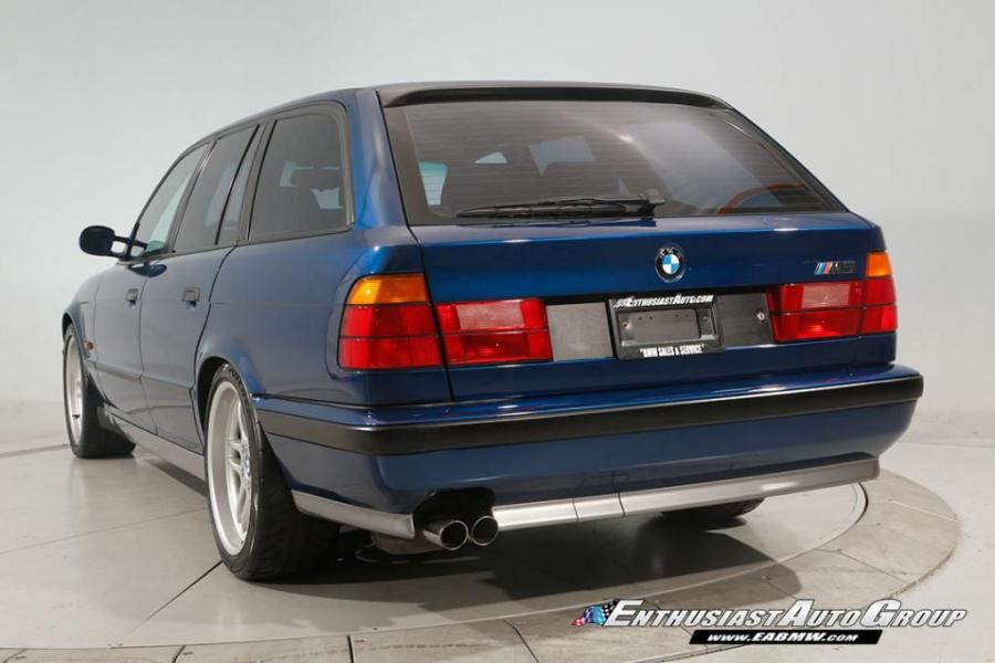  BMW M5 Touring (Avus Blue) (WBSHJ91070BL01767) (E34) 1994 года  (фото 27 из 100)